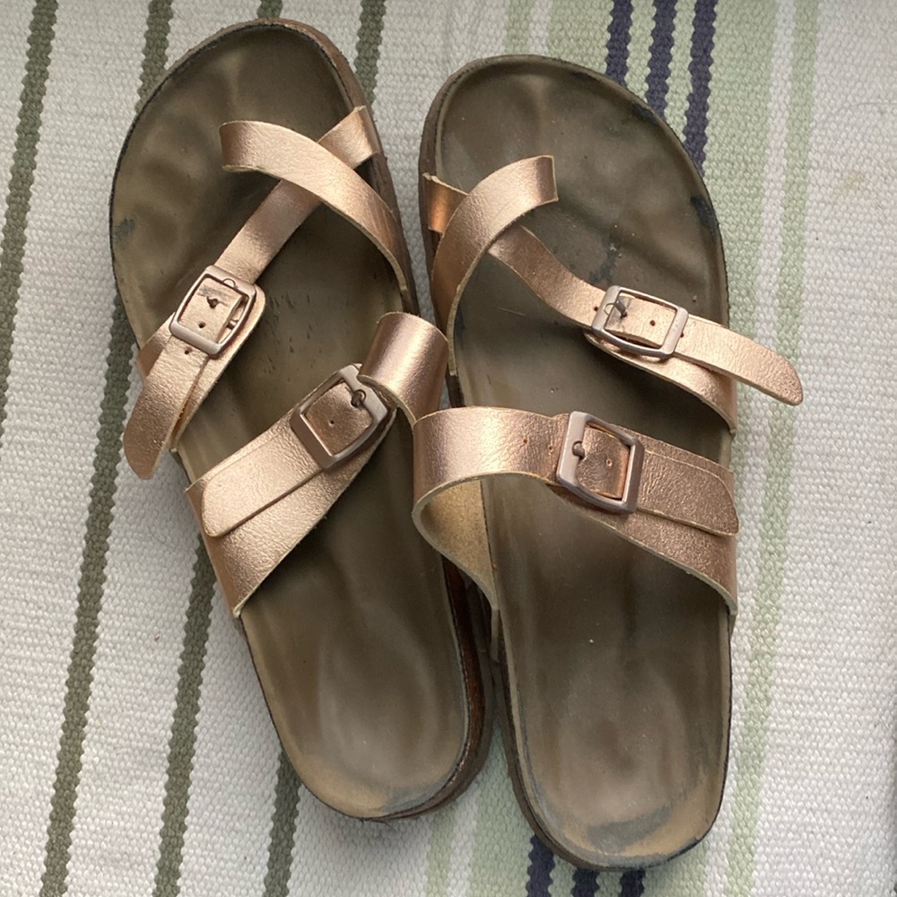 Fake Birks, Size 6.5. Rose gold.